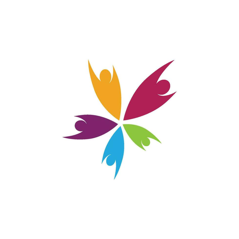 Community, network and social icon vector