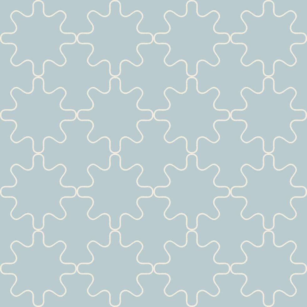 monocromo sin costura modelo con elegante decorativo ornamento. sencillo y elegante antecedentes diseño. gráfico textura en pastel color y retro estilo vector