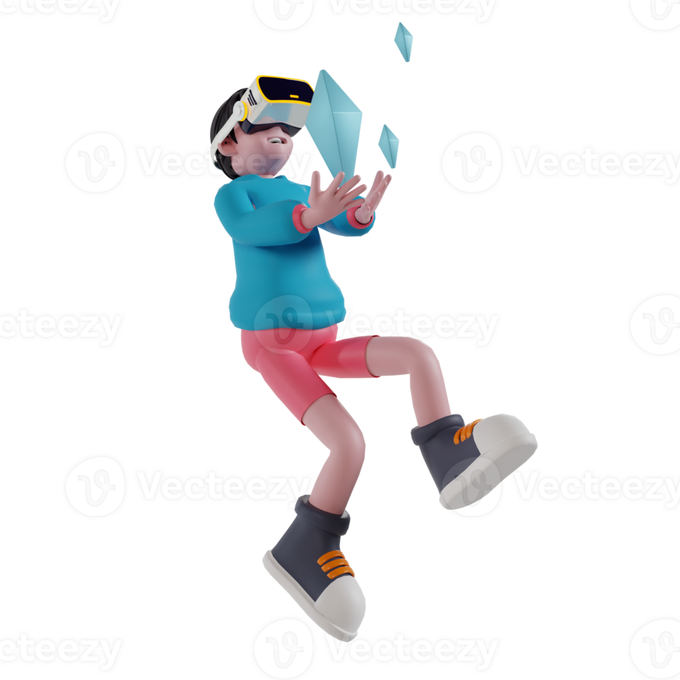 metaverse concept 3d geven icoon png