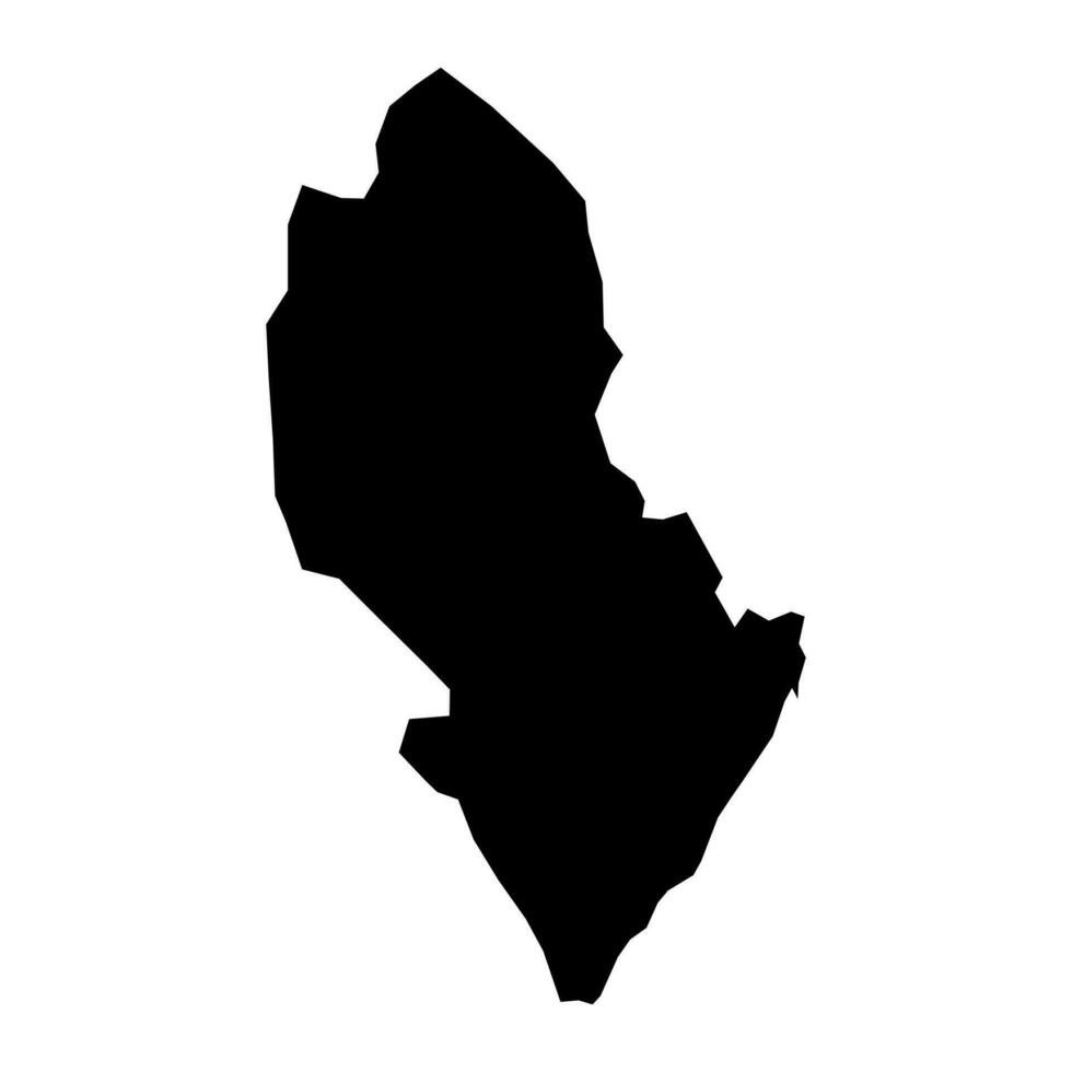 San Cristobal province map, administrative division of Dominican Republic. Vector illustration.