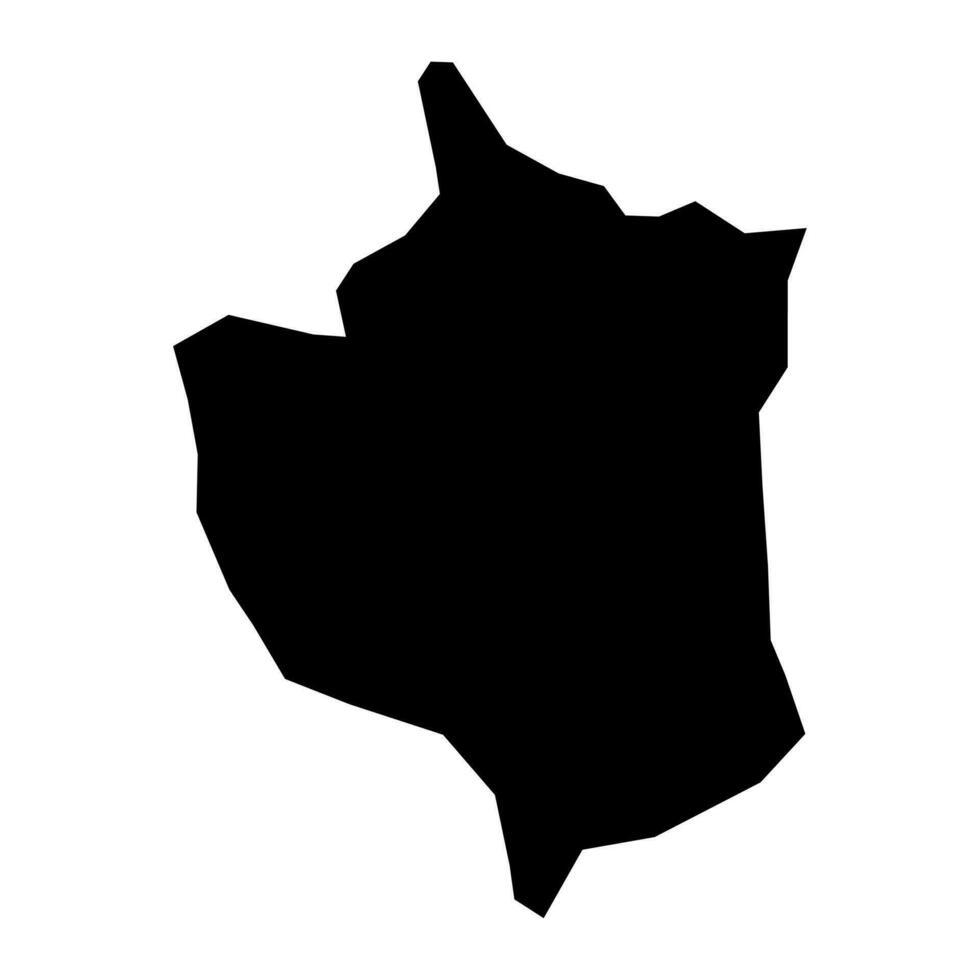 San Jose de Ocoa province map, administrative division of Dominican Republic. Vector illustration.