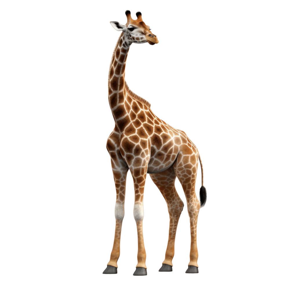 ai generato giraffa clip arte png