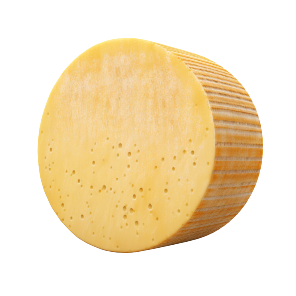 AI generated Parmesan cheese wheel clip art png