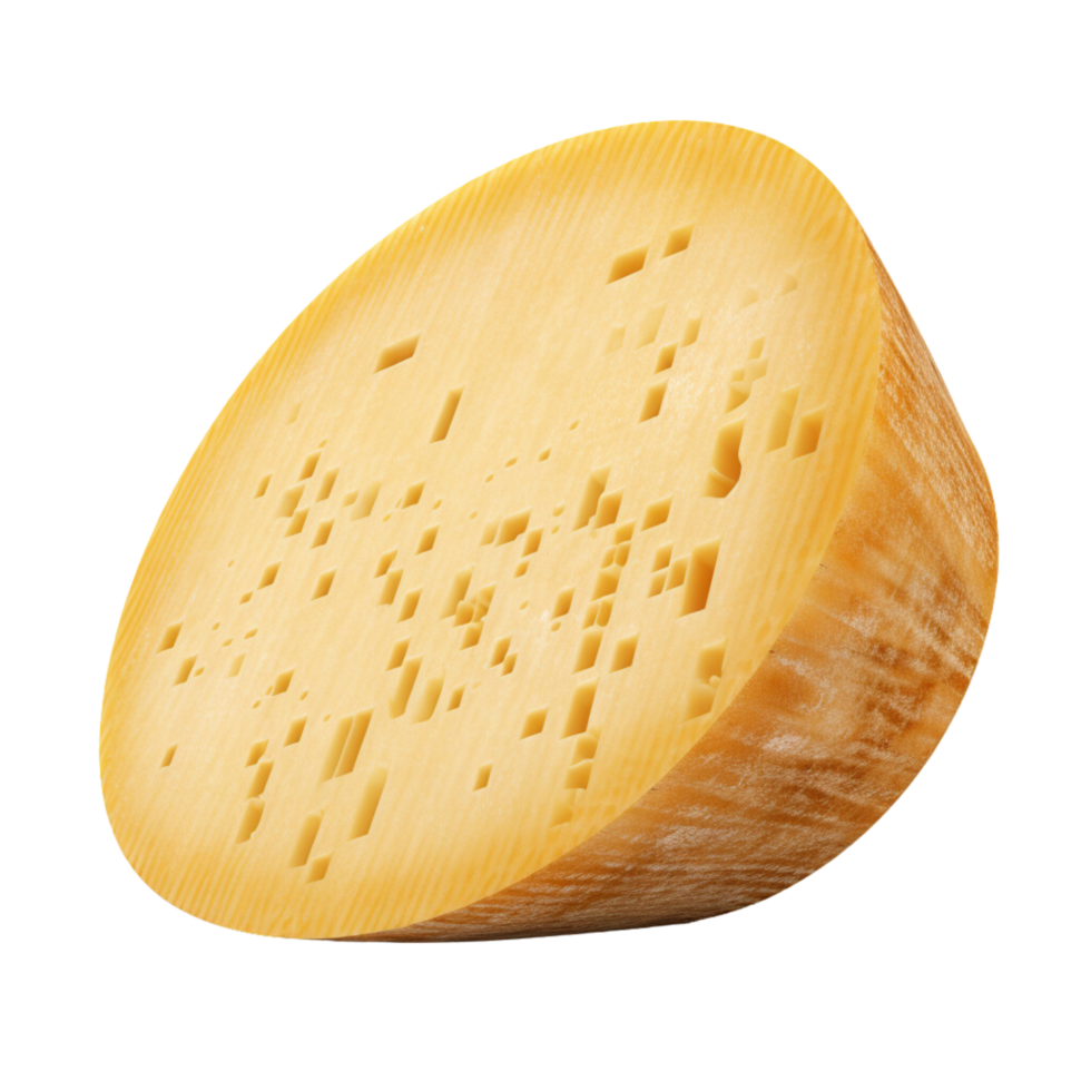 AI generated Parmesan cheese wheel clip art png