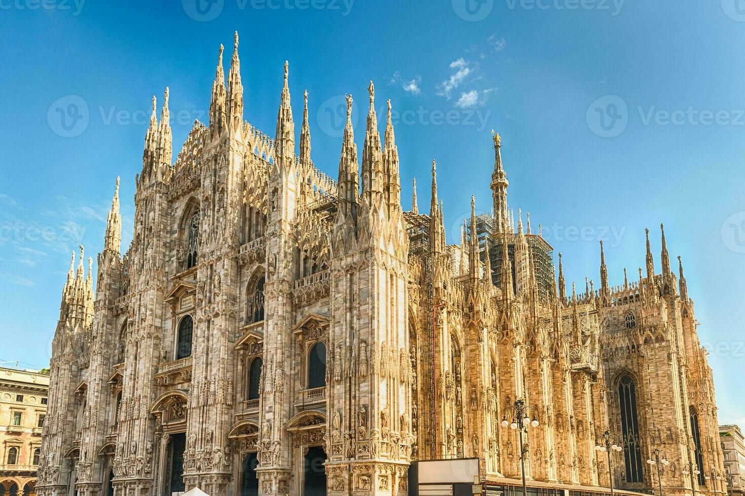 The gothic Milan Cathedral, aka Duomo di Milano, Italy photo