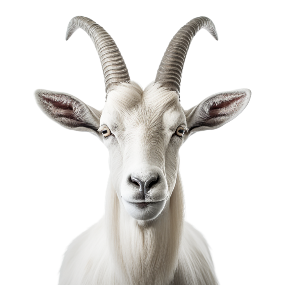 AI generated mountain goat on transparent background PNG image