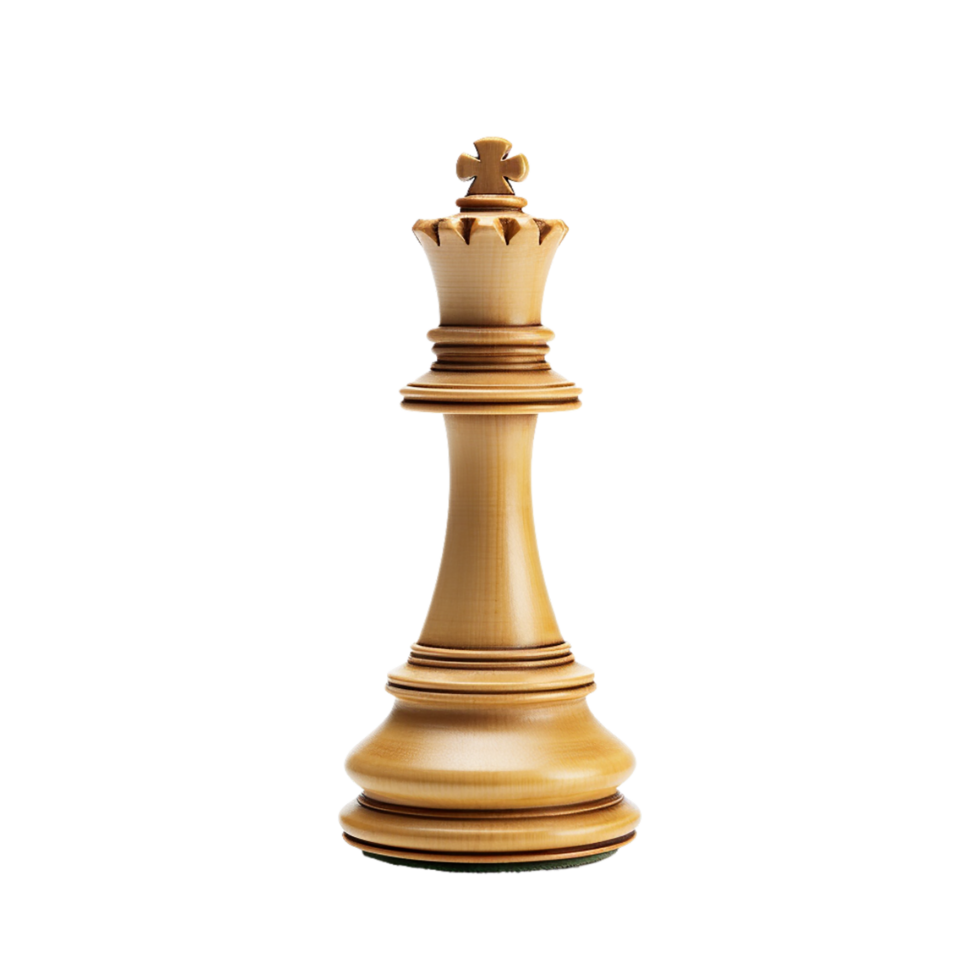 ai generiert Schach Stücke auf transparent Hintergrund png Bild