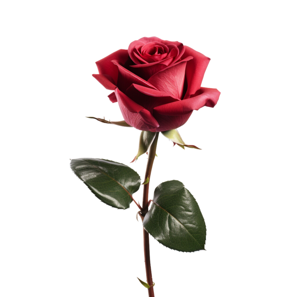 AI generated Rose clip art png