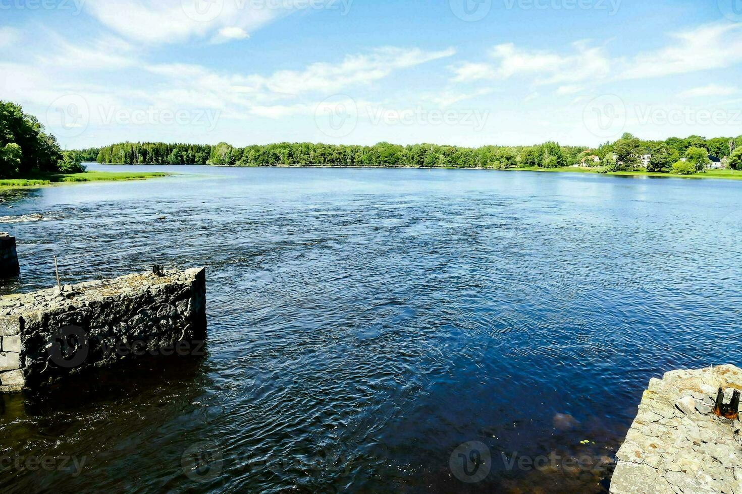Beautiful lake view photo