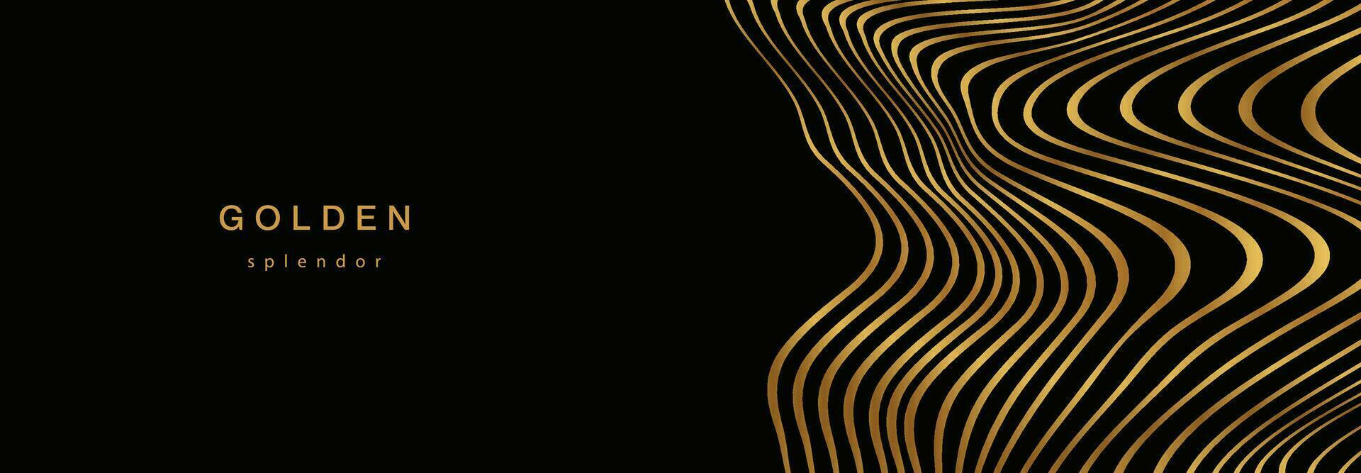 Abstract growth rings of a tree.Line design of a wooden stump. vector