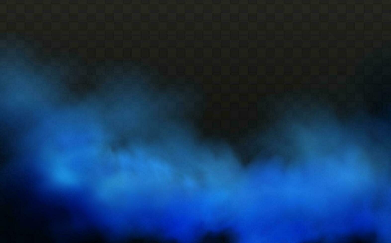 White vector cloudiness ,fog or smoke on dark checkered background.Cloudy sky or smog over the city.Vector illustration.