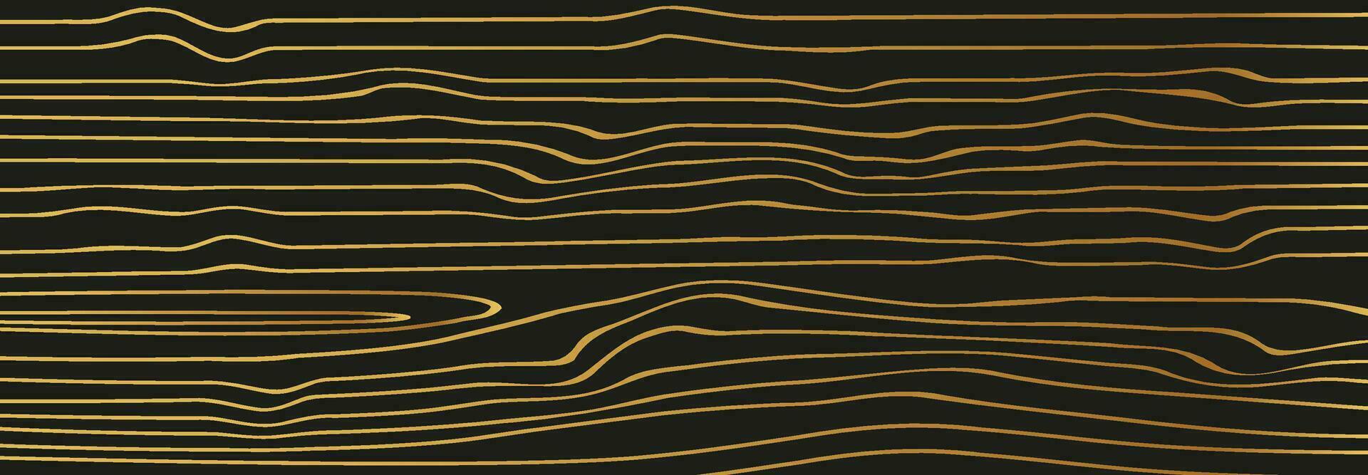 Abstract growth rings of a tree.Line design of a wooden stump. vector