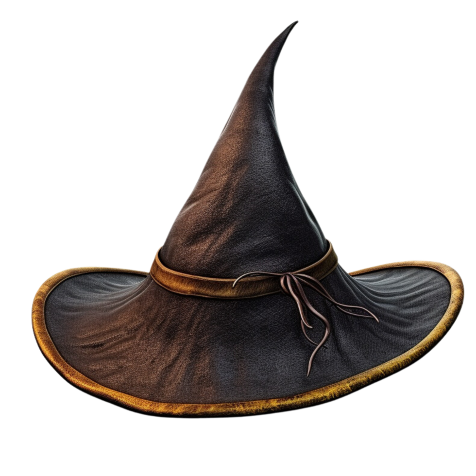 AI generated Witch hat clip art png
