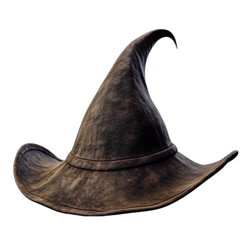 AI generated Witch hat clip art png