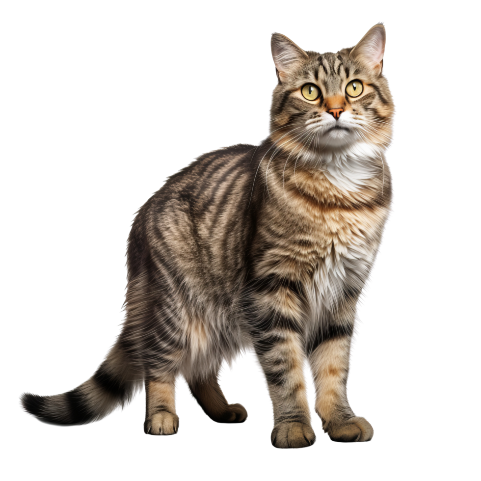 AI generated Cat clip art png