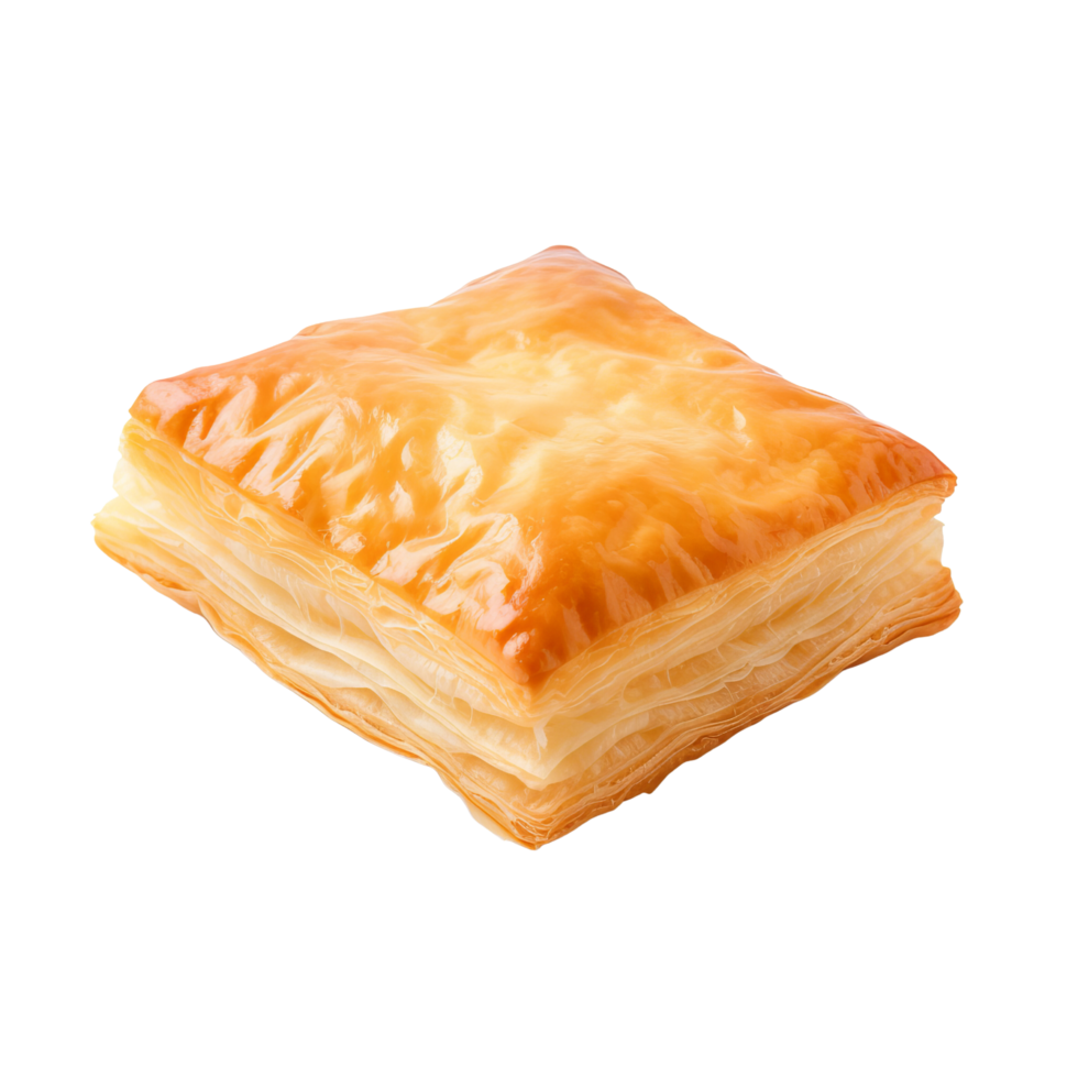 AI generated Cheese puff pastry clip art png