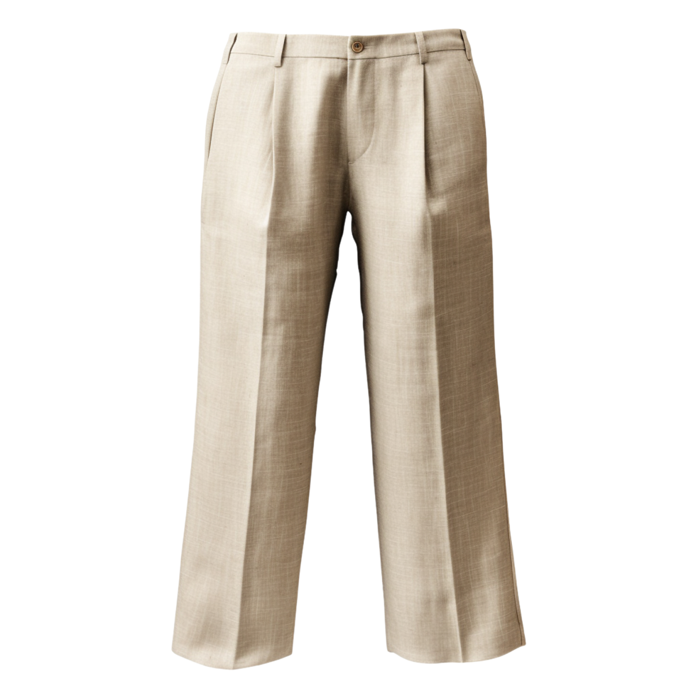 AI generated Linen pants clip art png