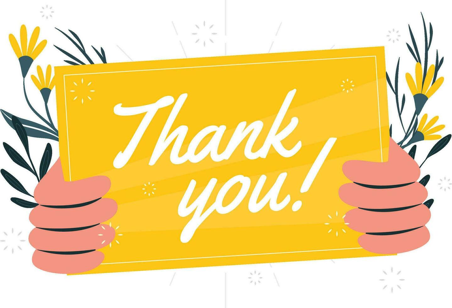 thank you card vector 34930370 Vector Art at Vecteezy