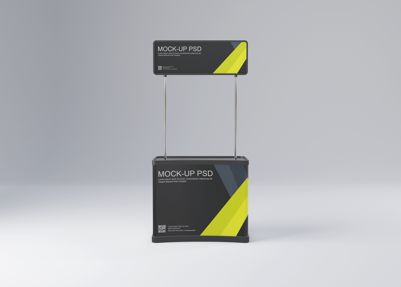 Promotion stands mockup psd