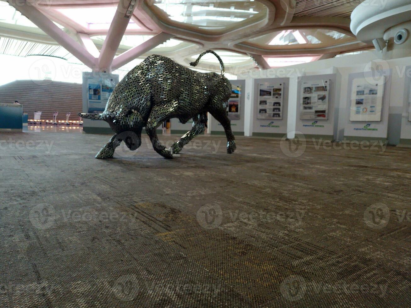 Elegant atmosphere at Yogyakarta airport photo