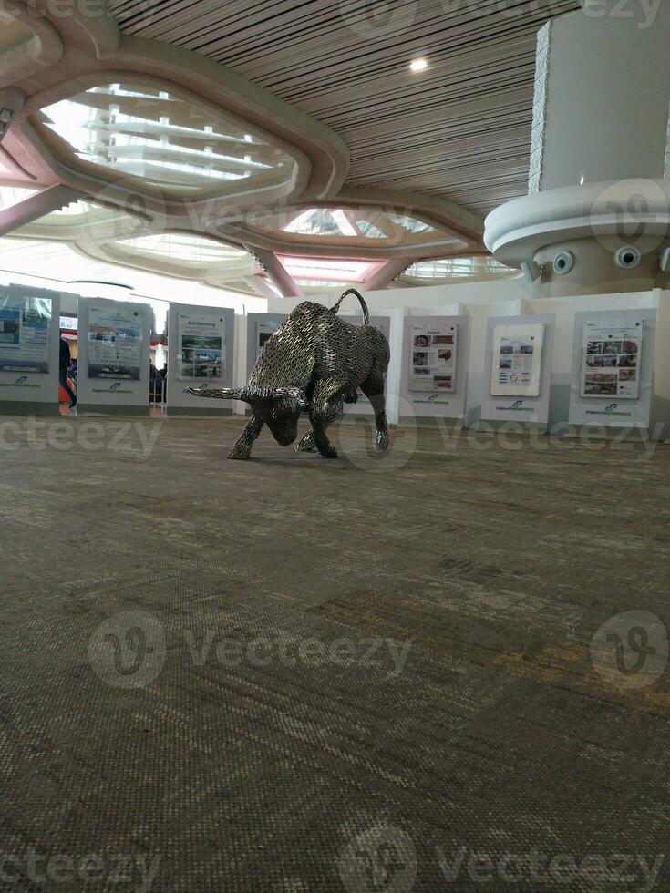 Elegant atmosphere at Yogyakarta airport photo