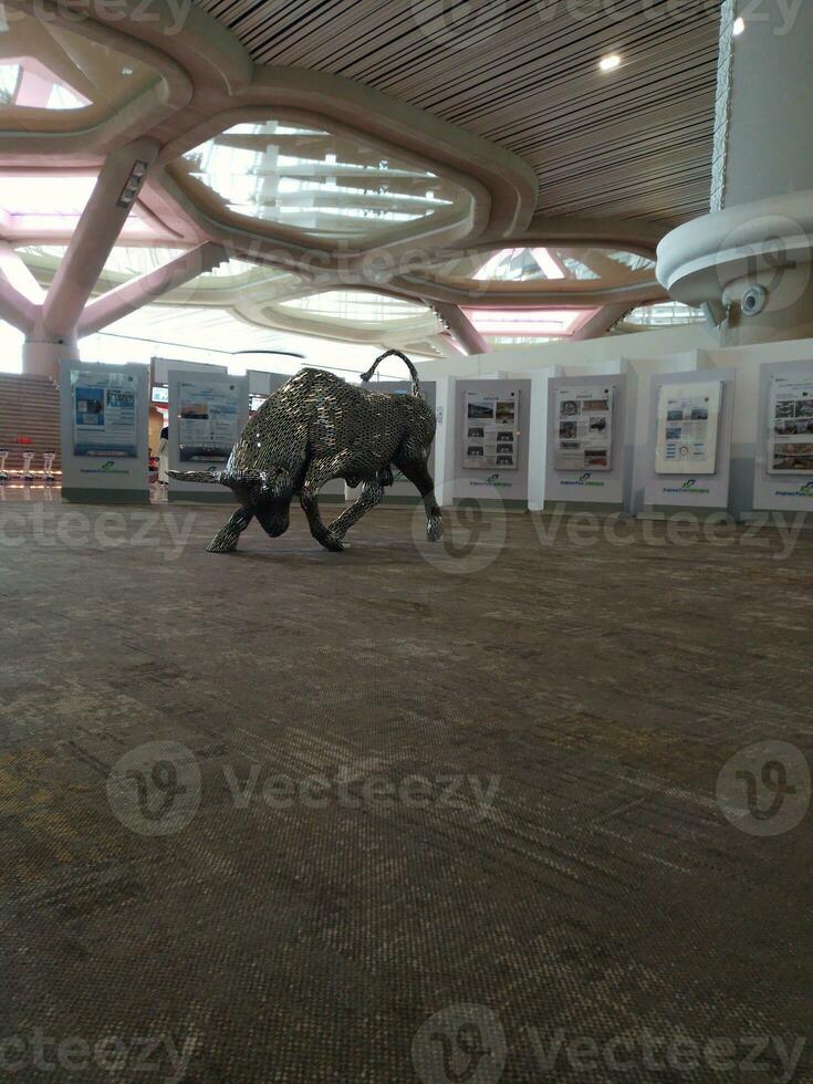 Elegant atmosphere at Yogyakarta airport photo