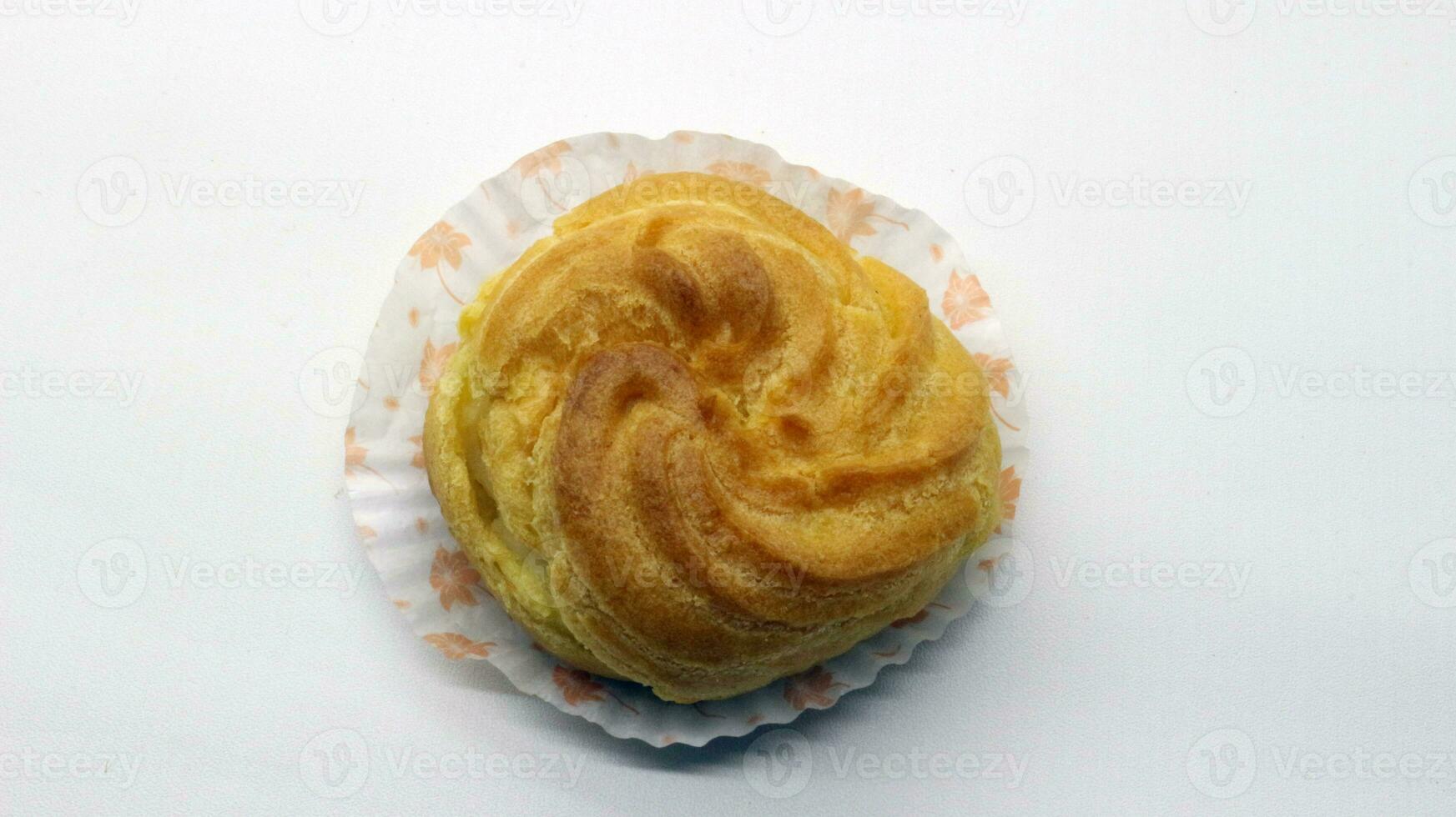 Traditional cake Cream puffs photo