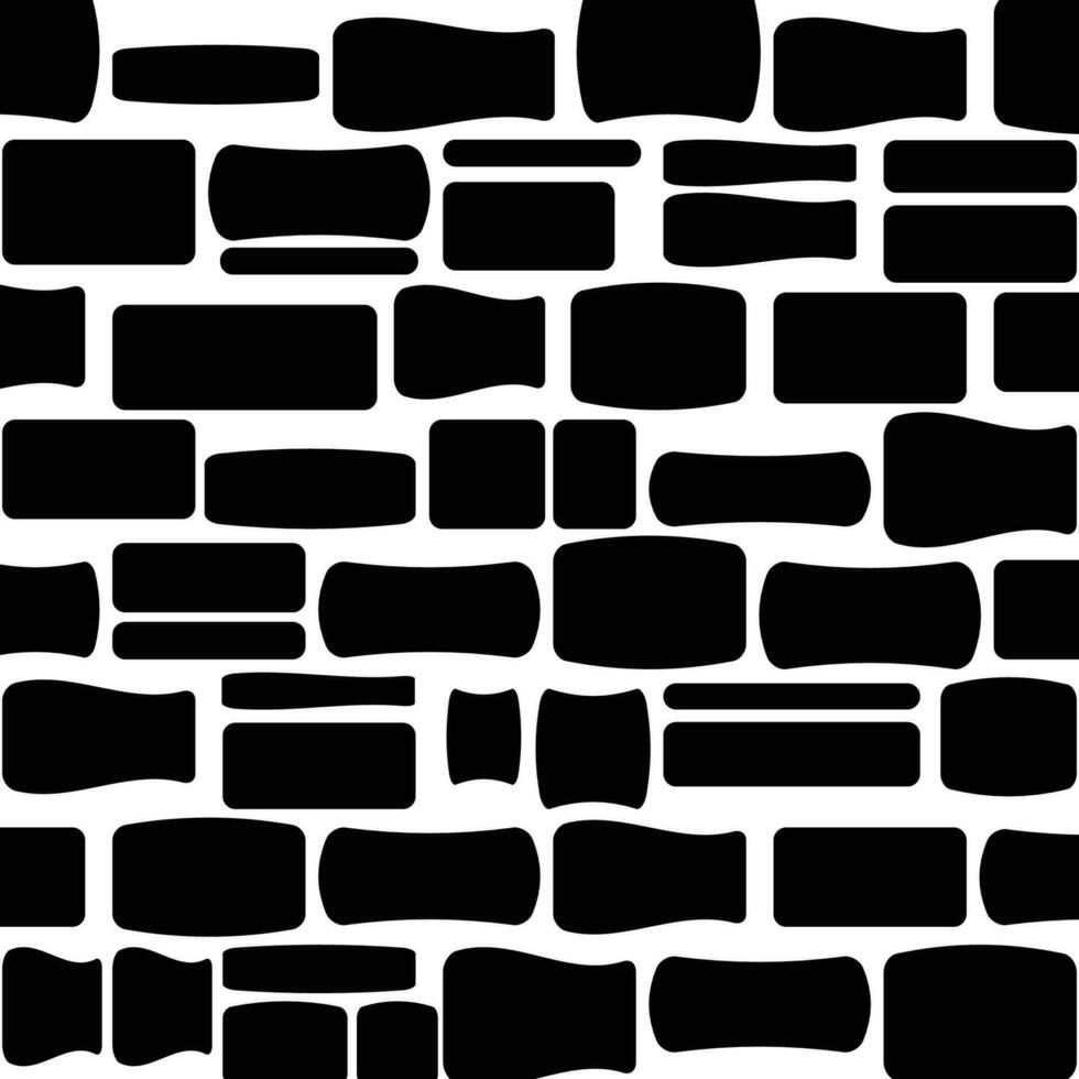 brick vector in black pattern background