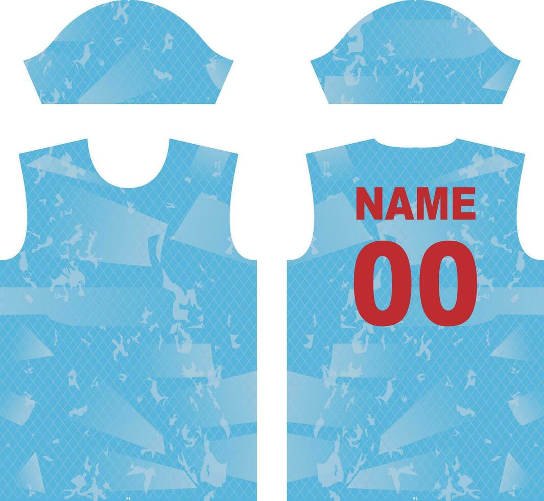 Sports Jersey design Sublimation vector