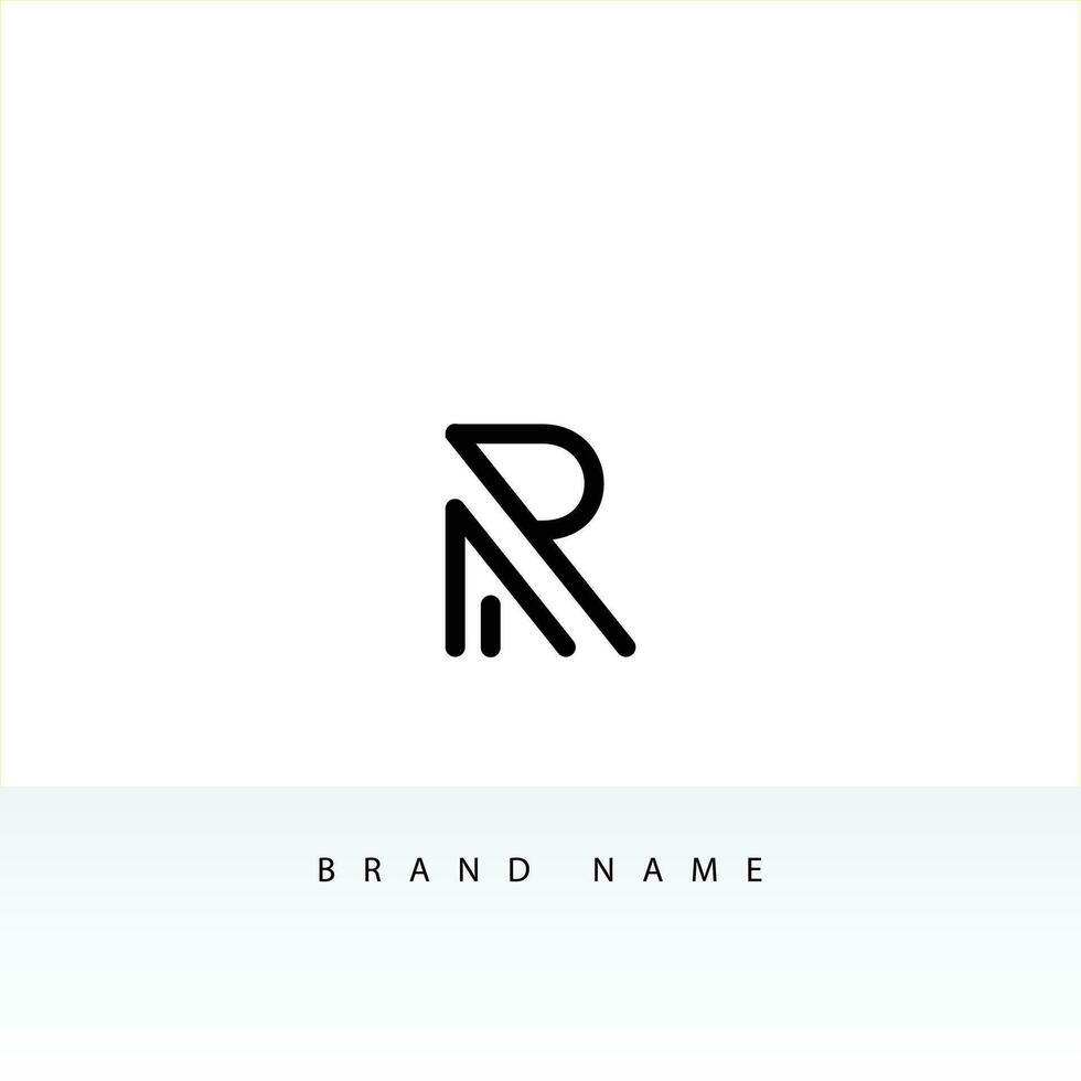 AR, RA Alphabet Letters Logo Monogram vector