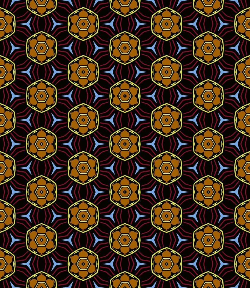 Multi color seamless abstract pattern. Background and backdrop. Multi Colored. Colorful ornamental design. vector