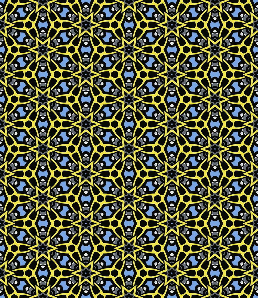 Multi color seamless abstract pattern. Background and backdrop. Multi Colored. Colorful ornamental design. vector