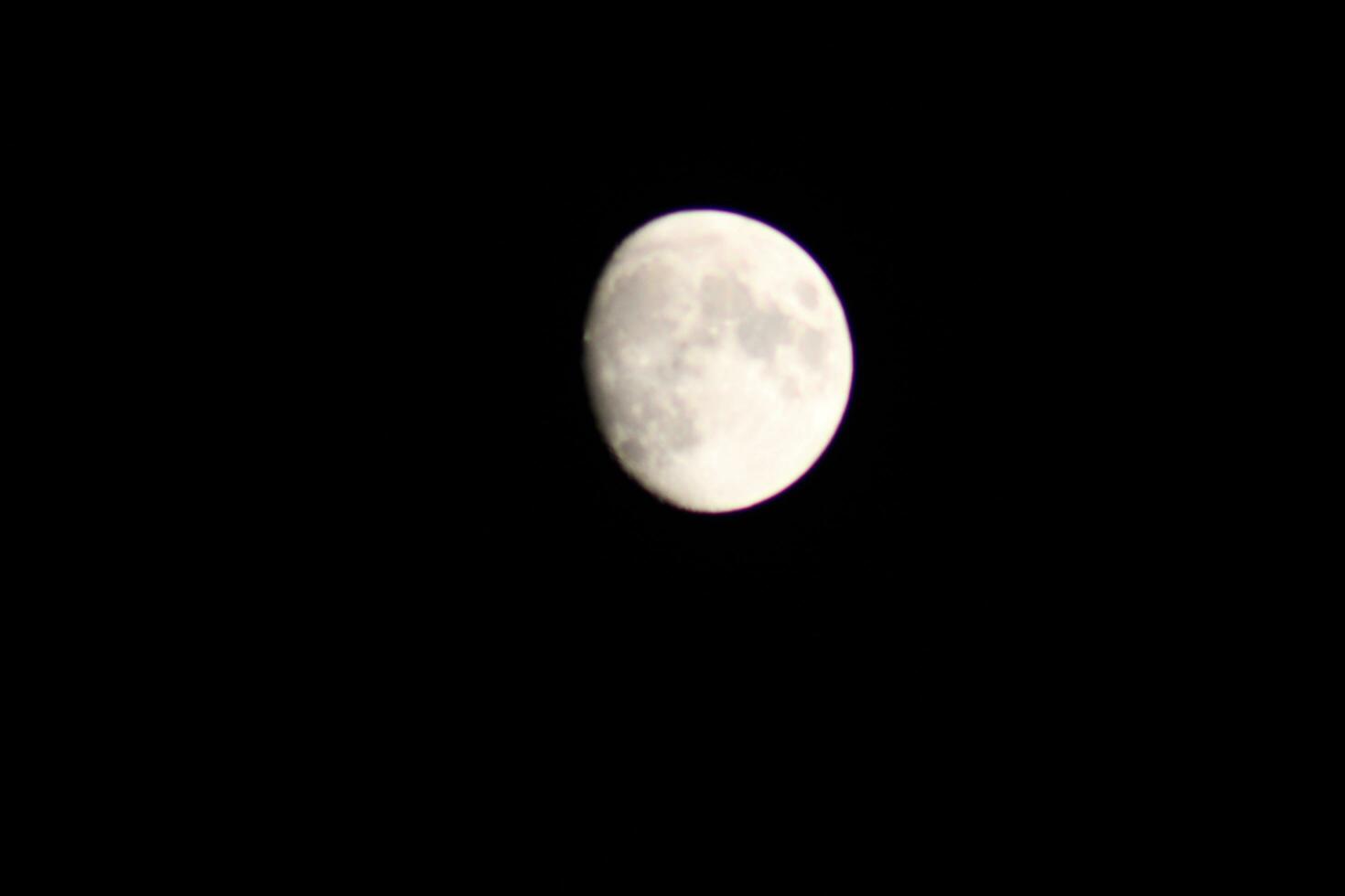 Full Moon Bright In the Fall Sky in Pensacola Florida, United States October 23 2023 photo
