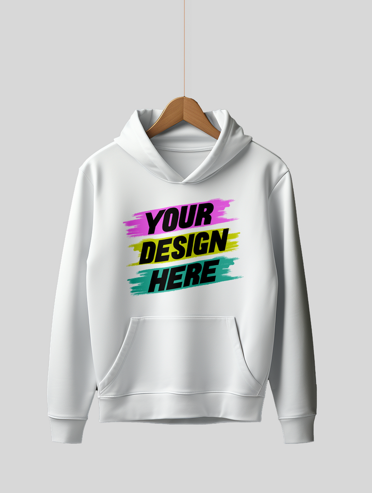 AI generated Editable tshirt mockup PSD template