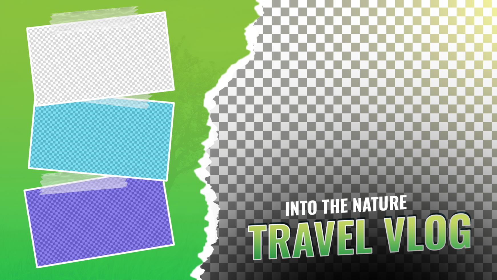 Travel Vlog Thumbnail psd