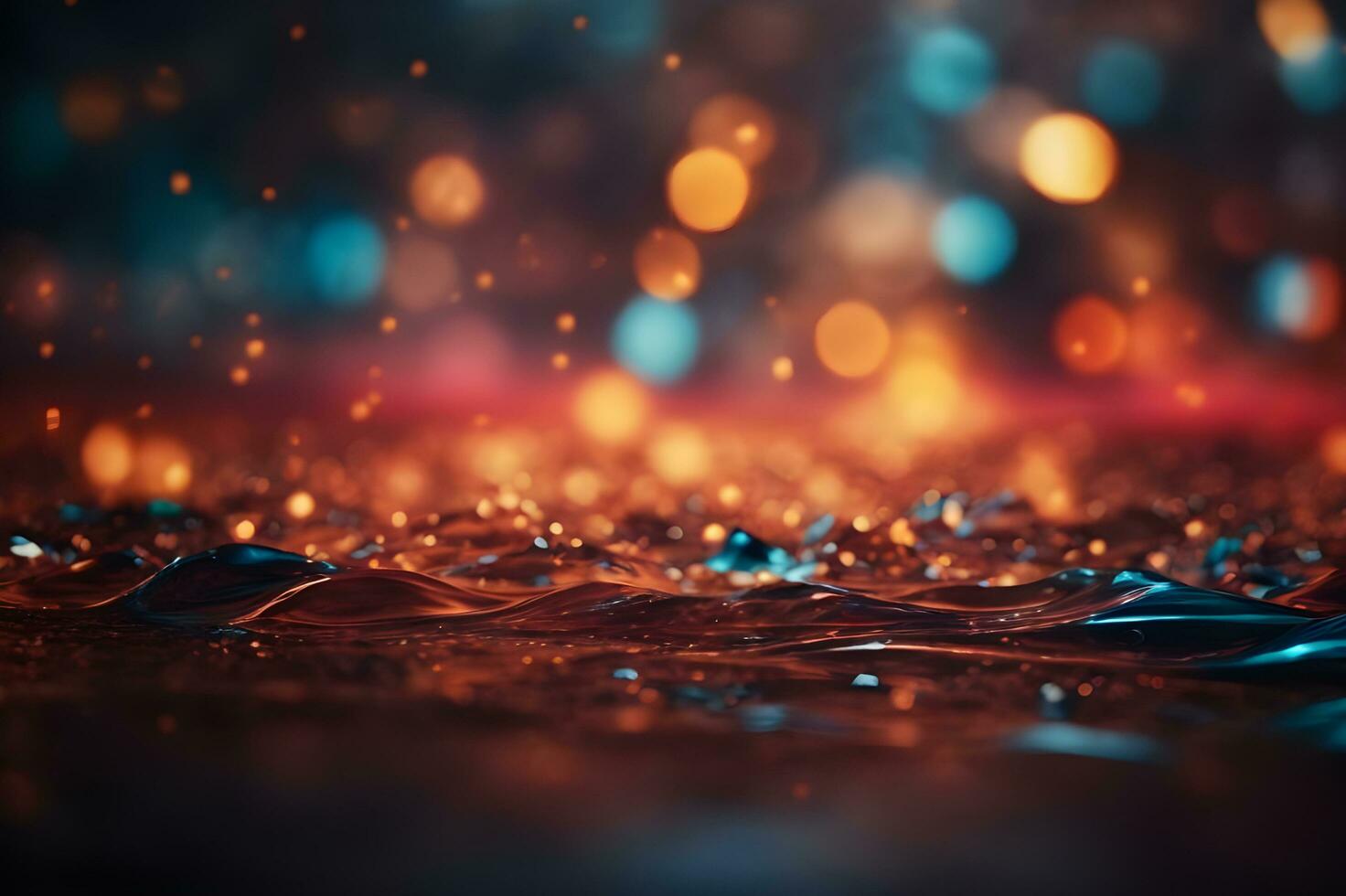 AI generated Artificial intelligence tech background. Digital technology, deep learning and big data concept. AI Generative photo