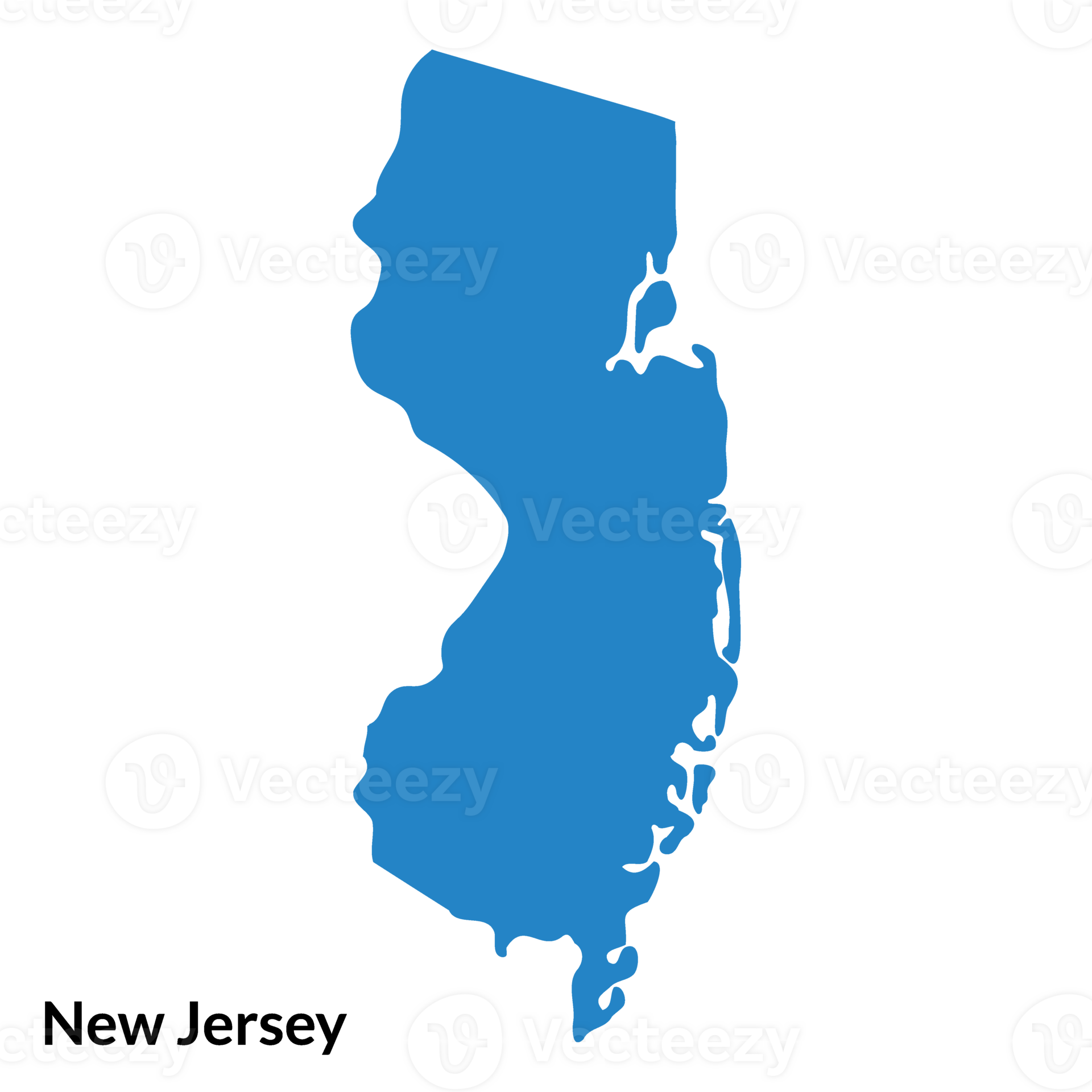 State of New Jersey USA map 34941141 - State Of New Jersey Usa Map Png 
