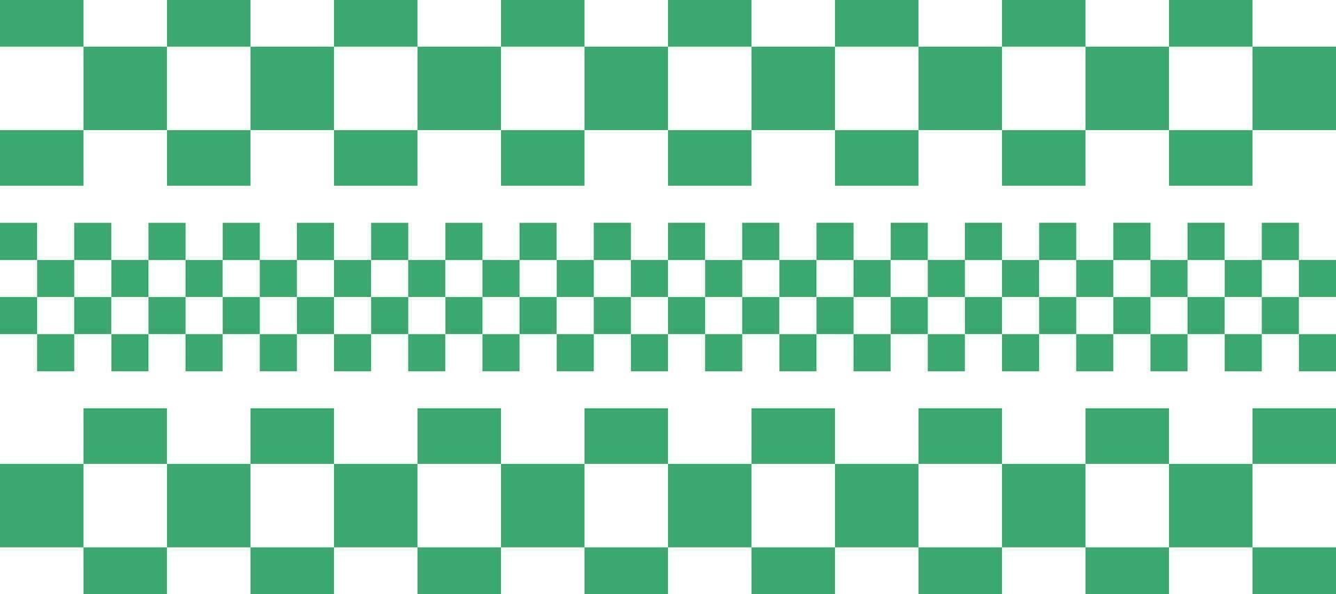 Abstract Green Squares Race Flag background Wallpaper vector
