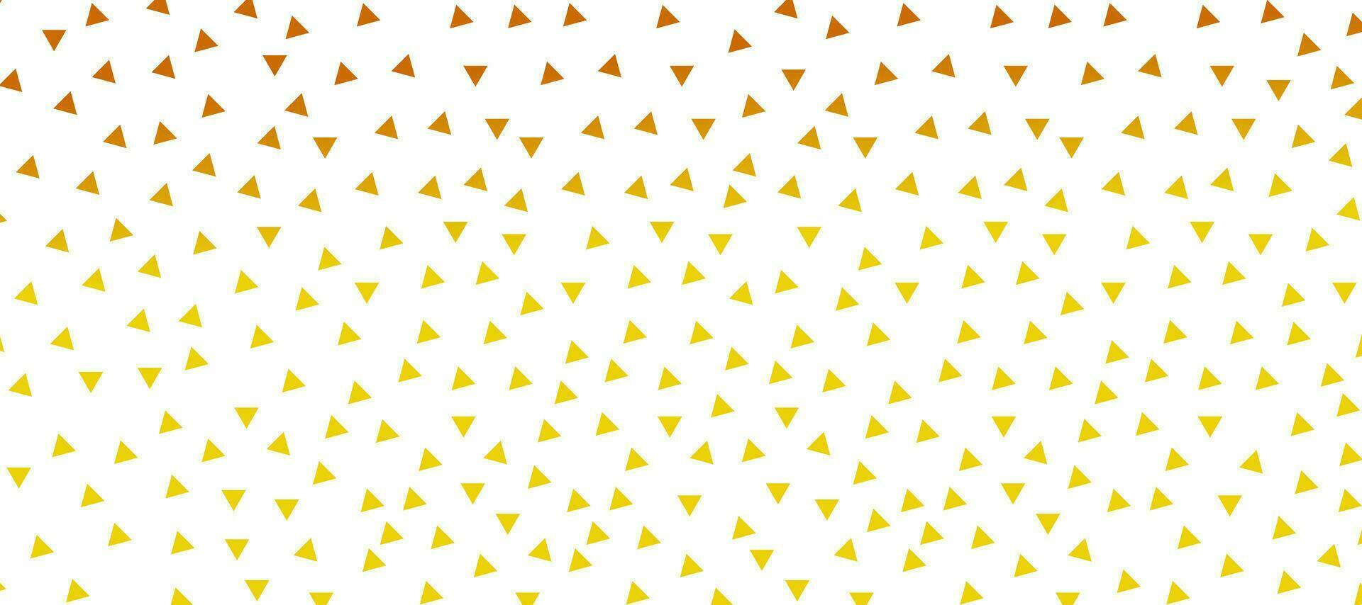 Abstract Yellow Gradient Triangle Pattern background Wallpaper vector