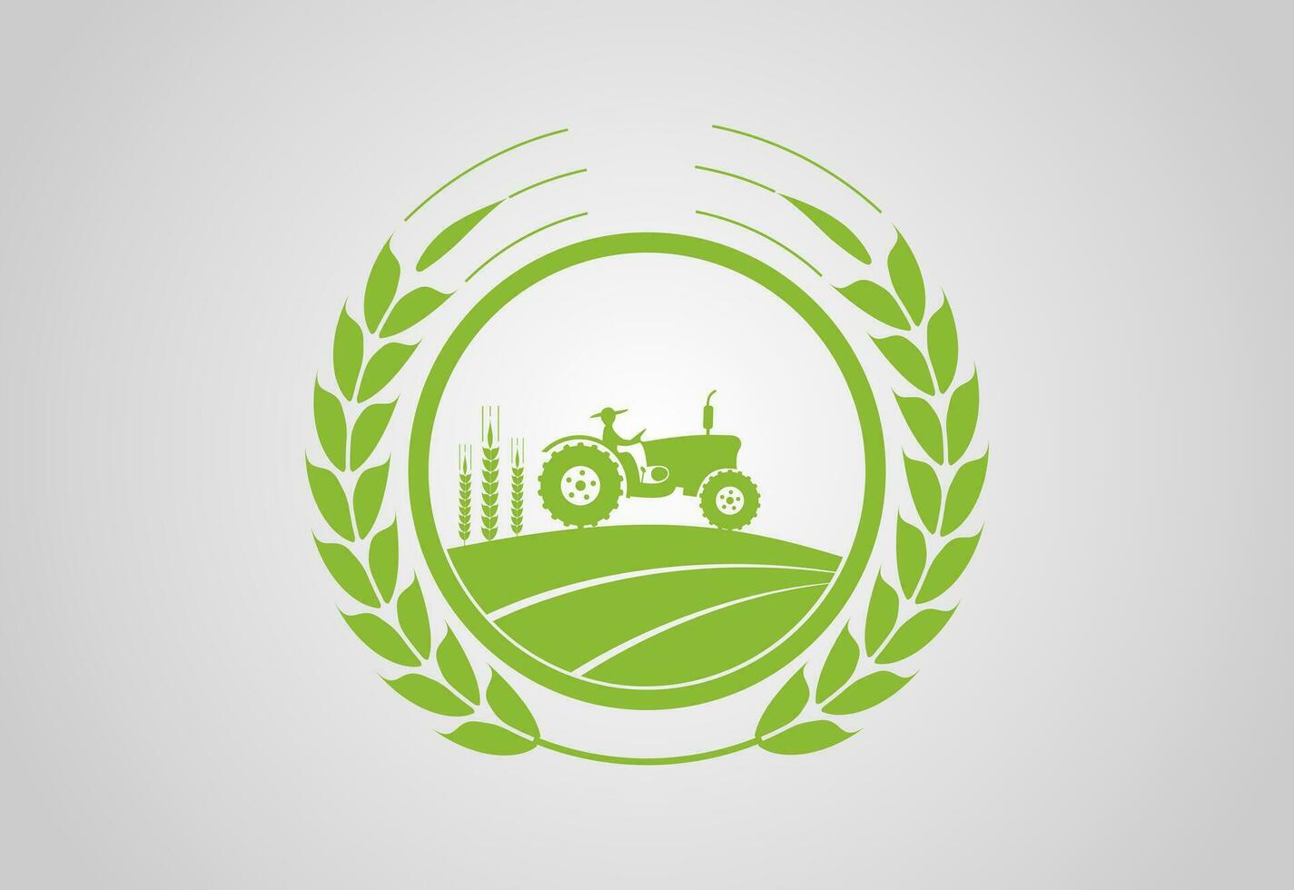 tractor argo granja, agricultura industrias agricultura industrias gratis vector logo diseño