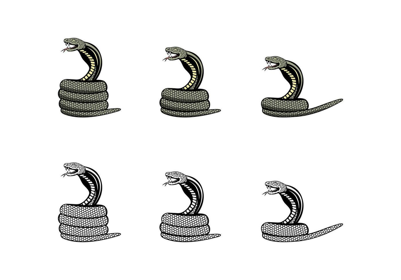 Cobra Snake Design Illustration vector