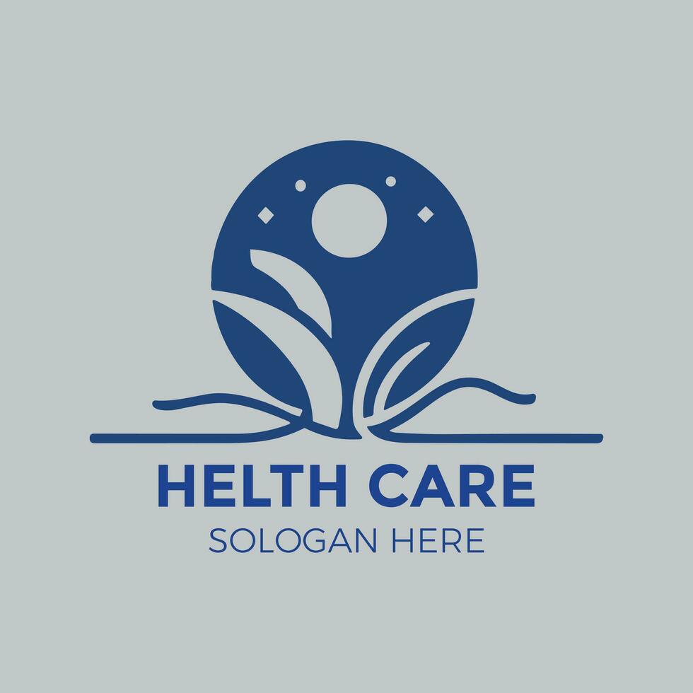 Vitality Visions Crafting Innovative Health Care Logo Designs for Compassionate Brands, Blending Wellness, Trust, and Professionalism in Every Symbolic Element. vector