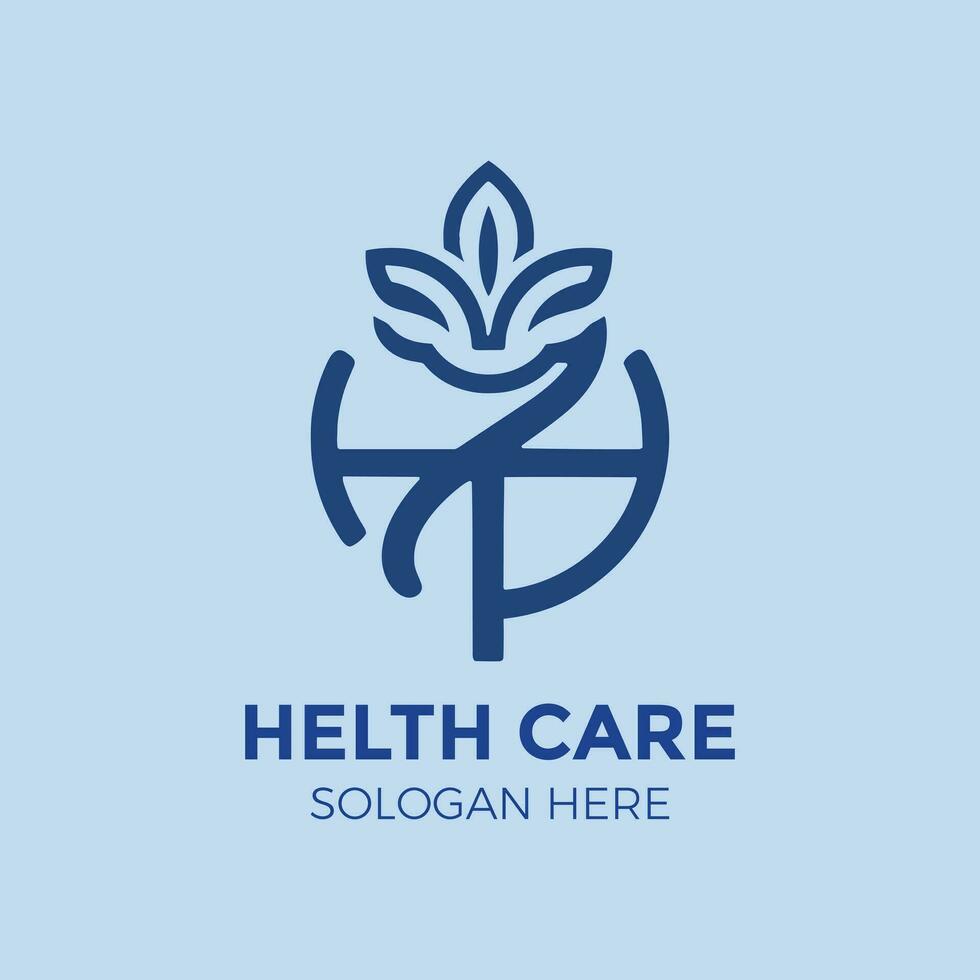 Vitality Visions Crafting Innovative Health Care Logo Designs for Compassionate Brands, Blending Wellness, Trust, and Professionalism in Every Symbolic Element. vector