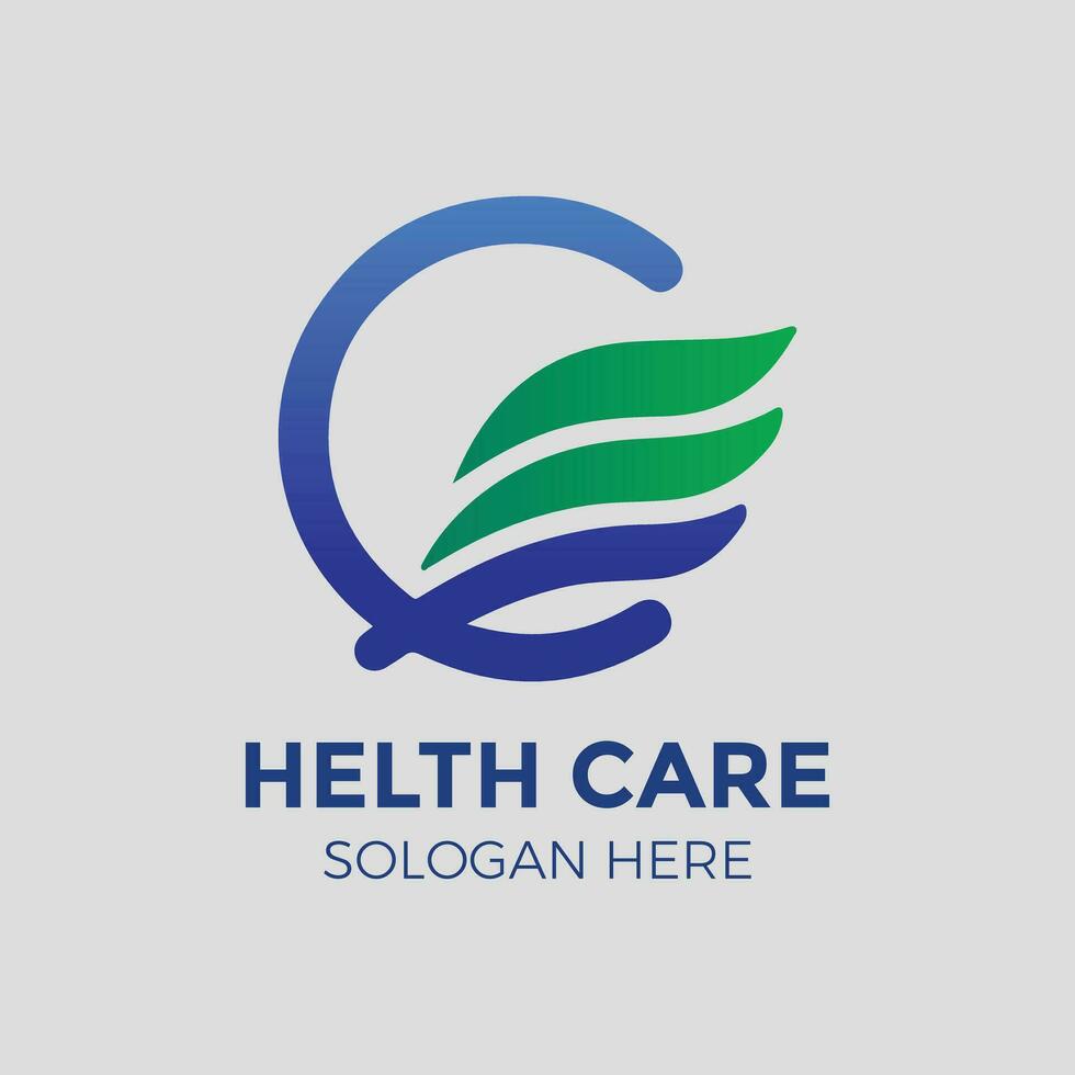 Vitality Visions Crafting Innovative Health Care Logo Designs for Compassionate Brands, Blending Wellness, Trust, and Professionalism in Every Symbolic Element. vector