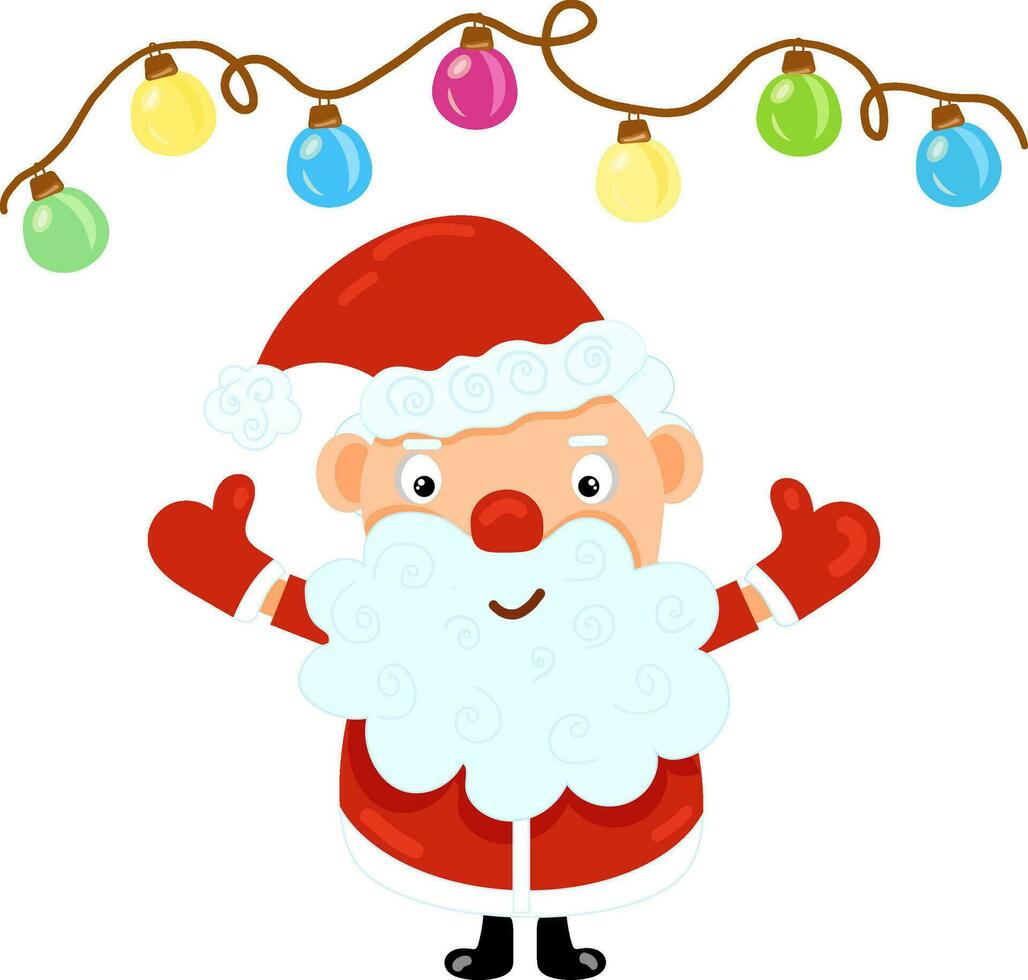 santa vector illustration