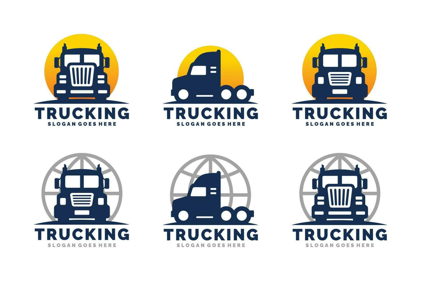 Truck logo design vector illustration
