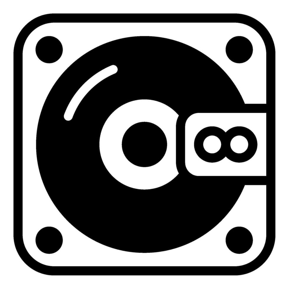 mini disc icon illustration for web app, etc vector