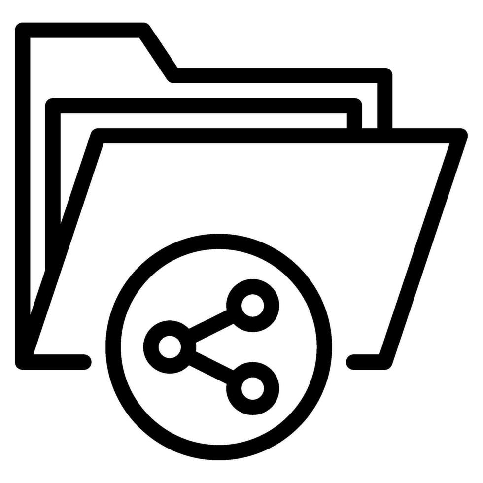 Podcast share file icon illustration vector