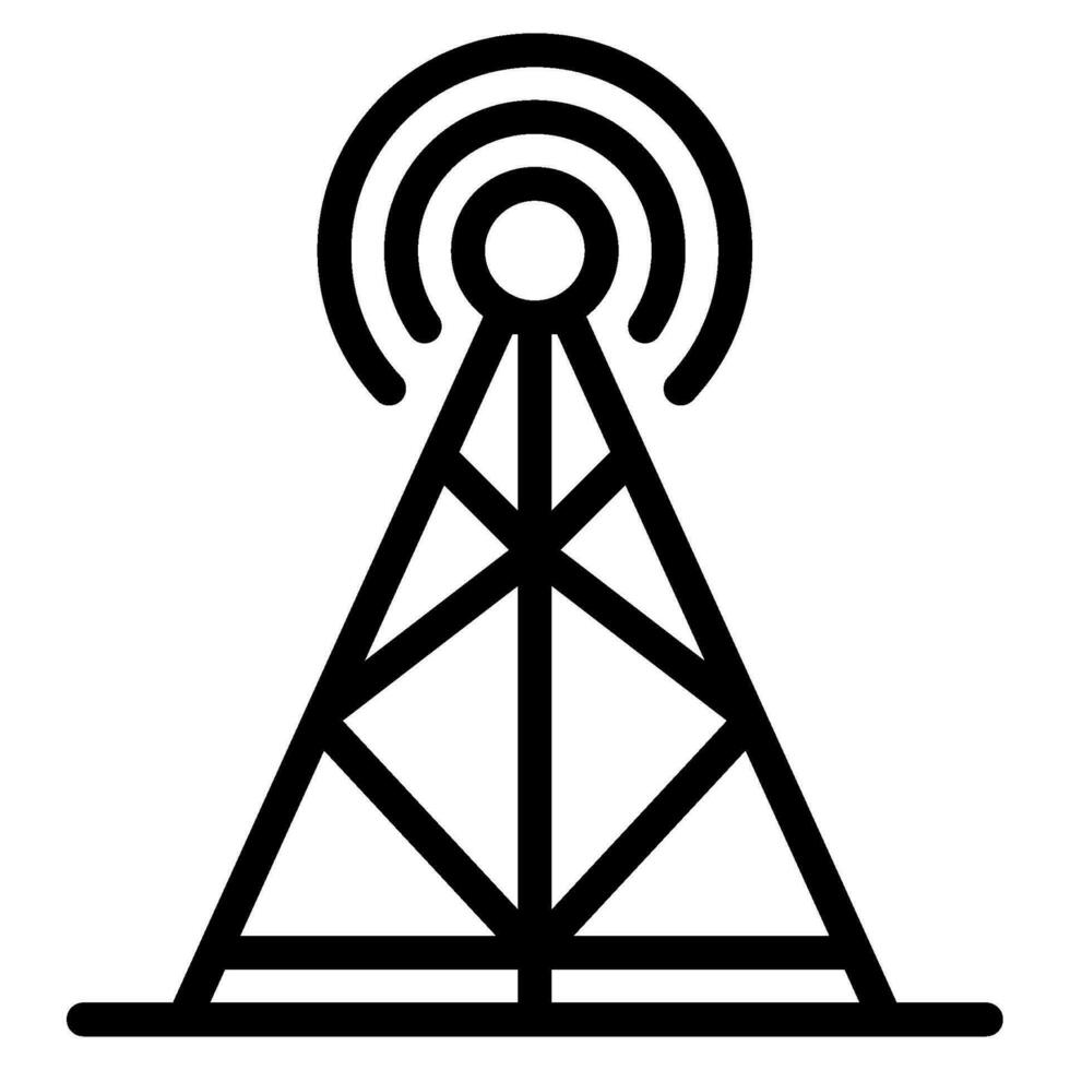Content creator broadcast object illustration vector