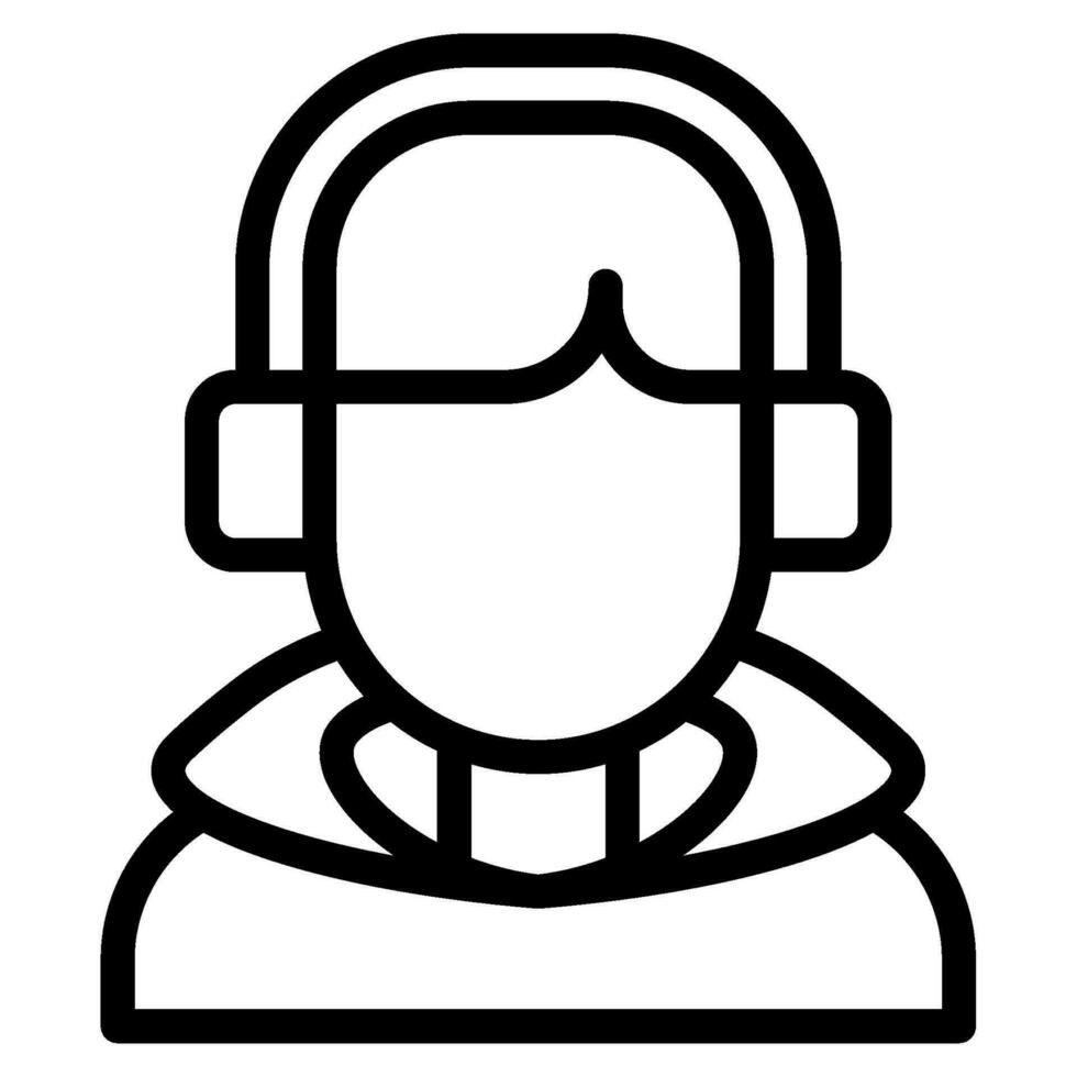 Content creator gamer object illustration vector